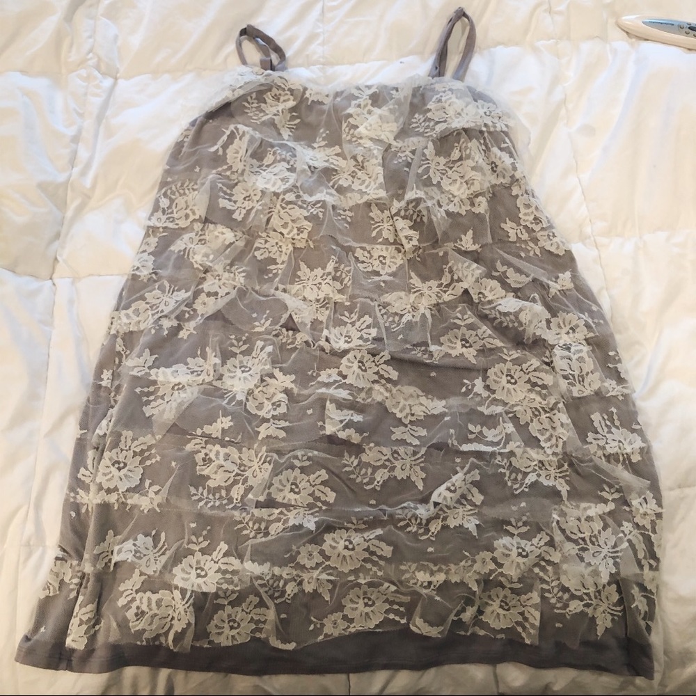 Torrid Tiered Lace Body Con Dress